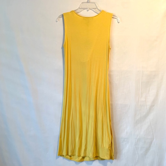 BCBGMaxAzria V-Neck Ruched Sleeveless Dress Size Small - Picture 7 of 8